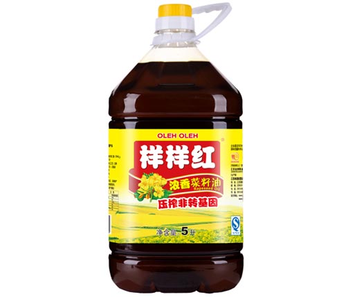 5L浓香菜籽油